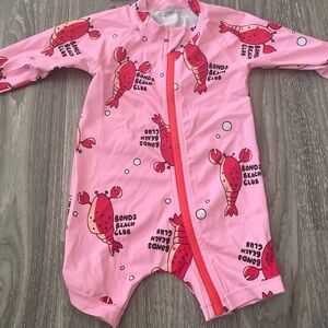 Toddler BONDS swimsuit size 6-12 months
